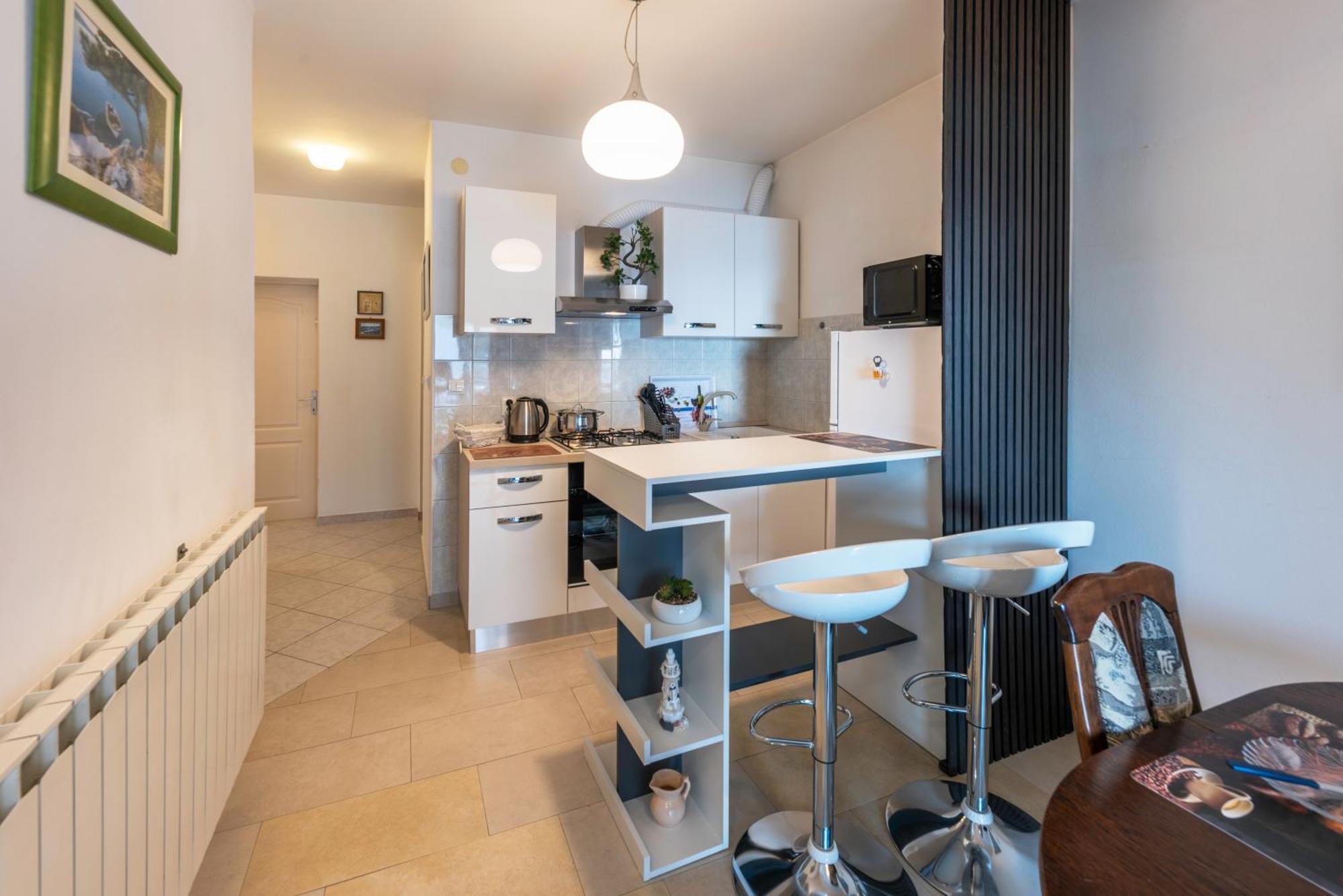 Apartment Anamaria With Seaview เพทรอซาเน ภายนอก รูปภาพ